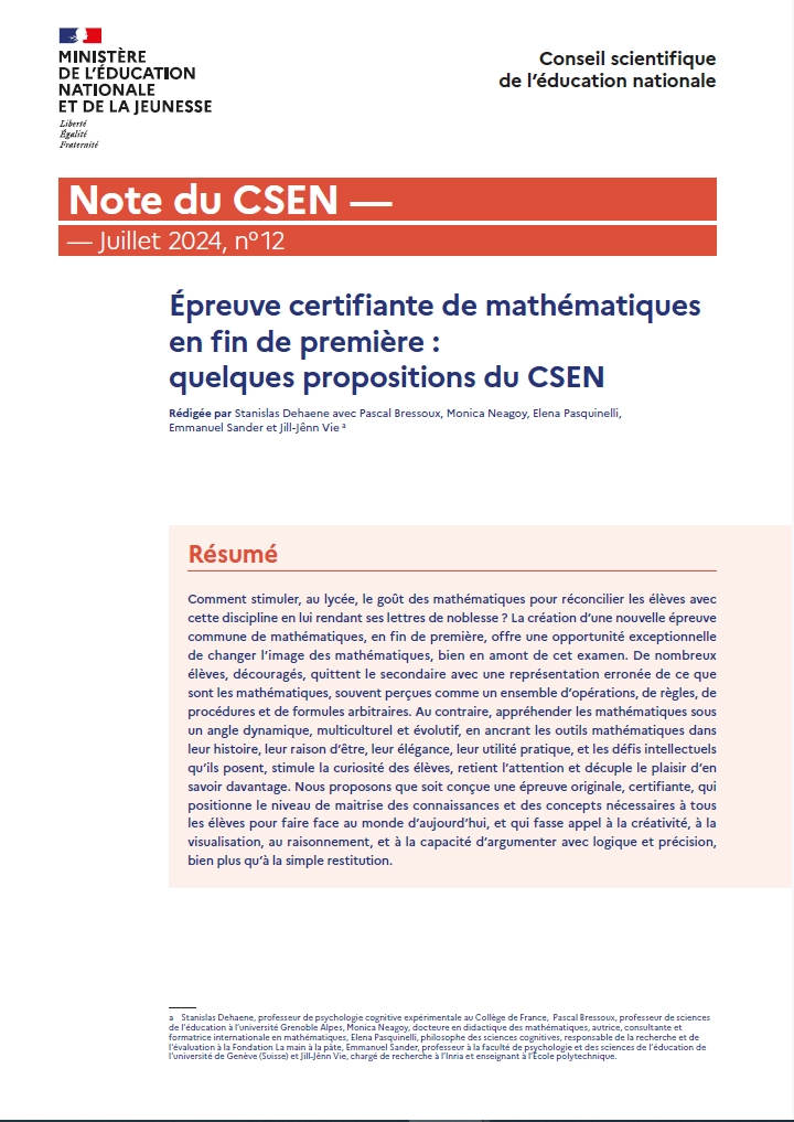 Couverture Note 12