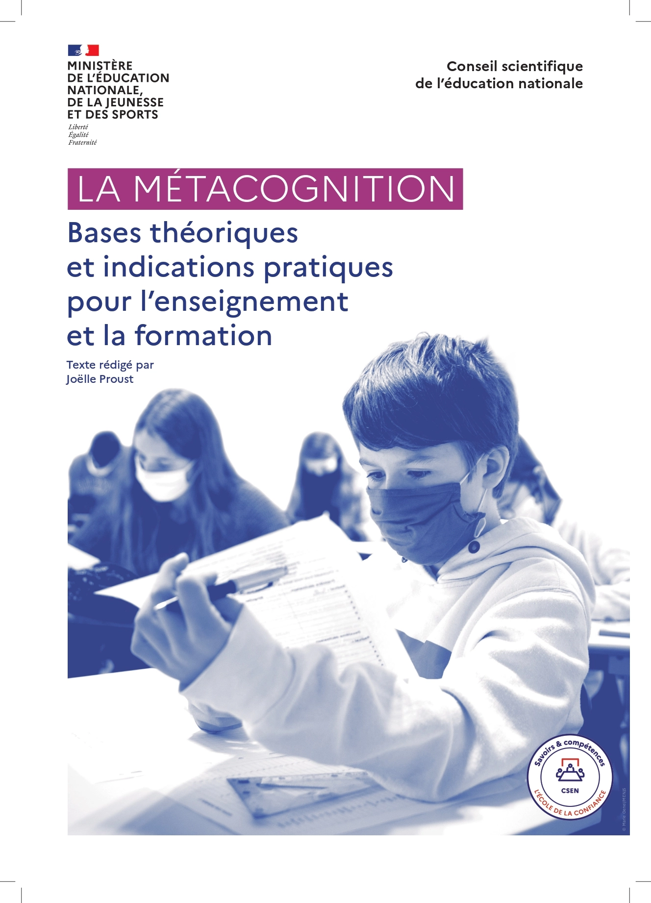Couverture de la synthèse Métacognition