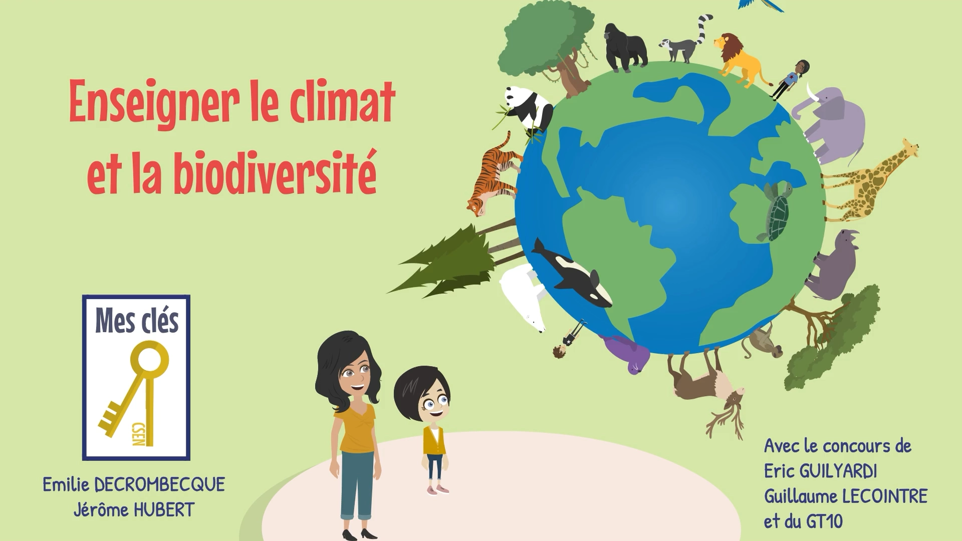 Couverture de la vidéo Mes clés... pour enseigner le climat et la biodiversité