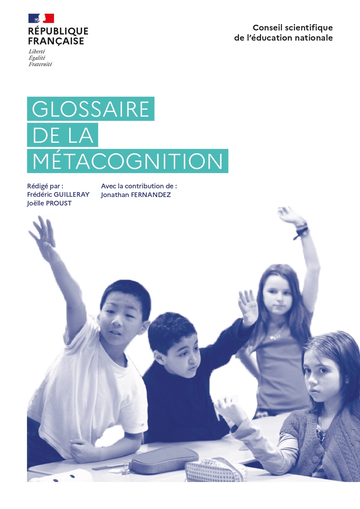 Couverture glossaire métacognition