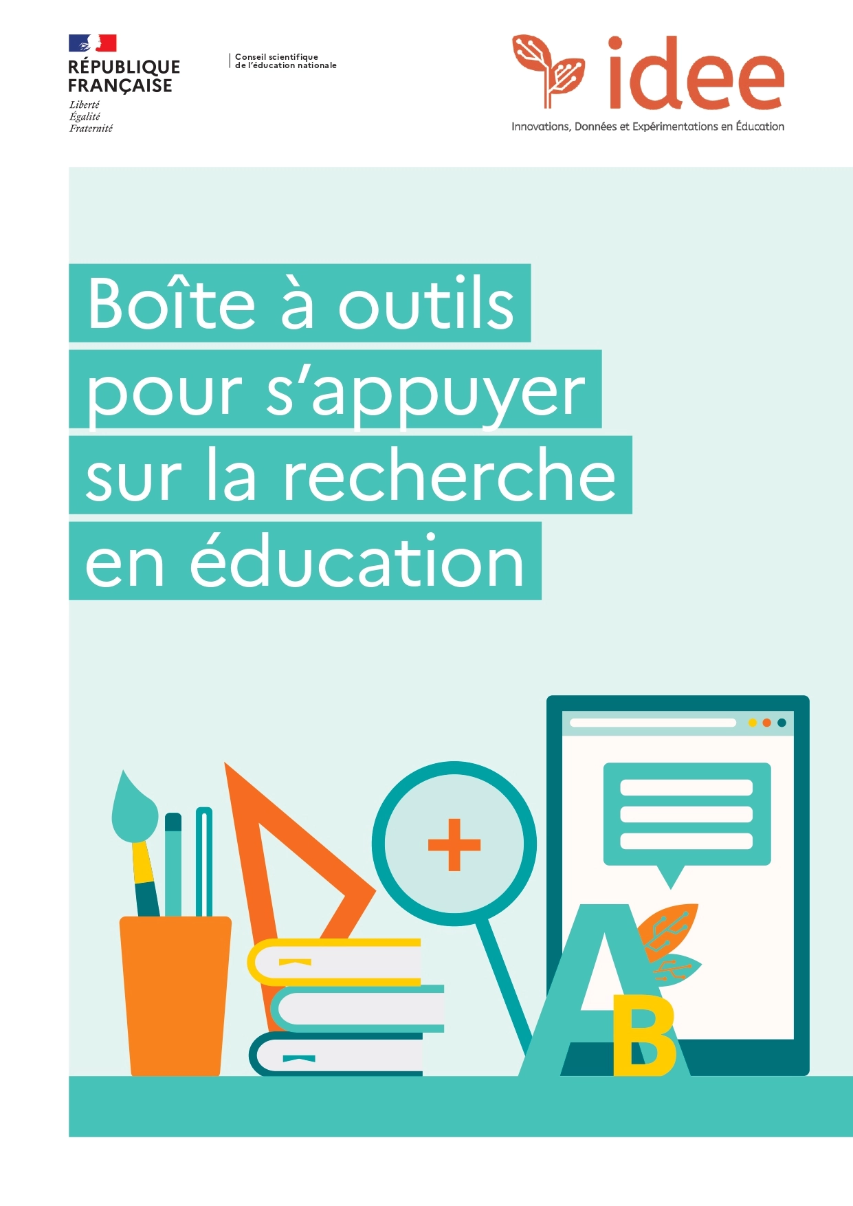 Couverture de la boîte à outils pour s'appuyer sur la recherche en éducation