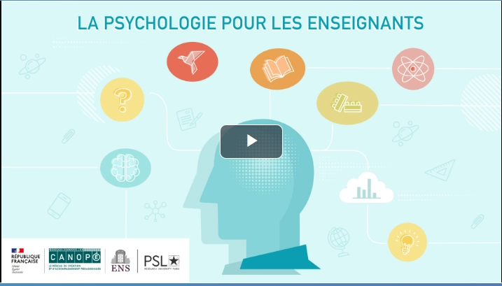 Couverture MOOC Psychologie pour les enseignants
