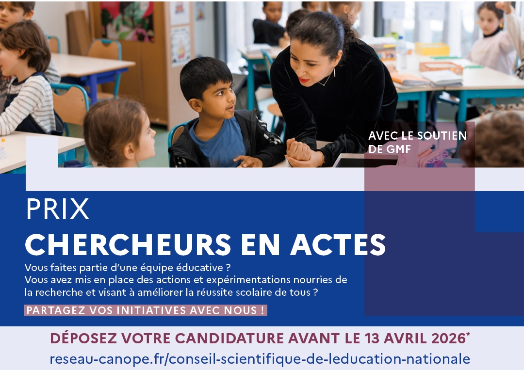 Visuel 7ème édition du Prix Chercheurs en Actes